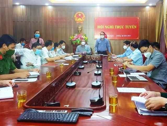 Liên quan đã các nhiễm cộng đồng tại xa Nghi Thạch, huyện Nghi Lộc, ngành chức năng đã họp khẩn để tìm các biện pháp phòng chống dịch hiệu quả