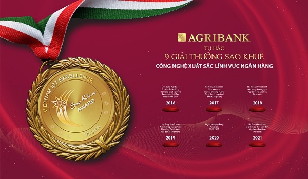 9 Giải thưởng Sao Khuê và hành trình chuyển đổi số của Agribank