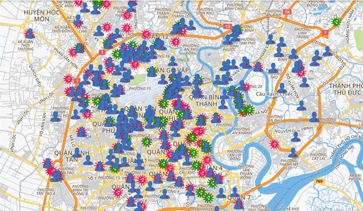 TP. Hồ Chí Minh: Công bố kết quả đánh giá cấp độ dịch trên toàn thành phố