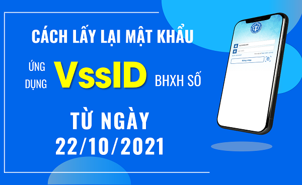 Cách lấy lại mật khẩu ứng dụng VssID – Bảo hiểm xã hội số