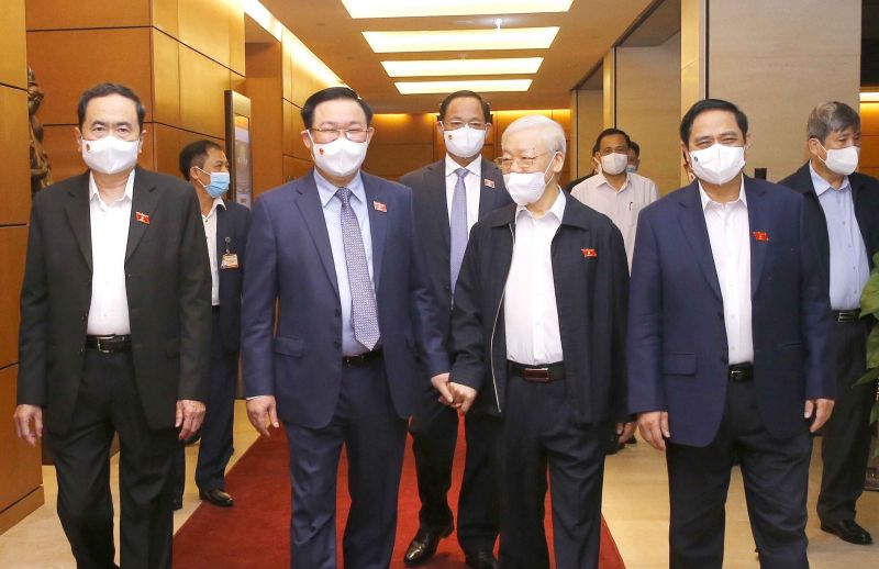 Ngày 25/10, Quốc hội tiếp tục thảo luận trực tuyến về hai dự án luật