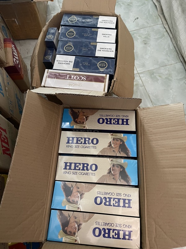 Cà Mau: Thu giữ 1.000 bao thuốc lá nhập lậu