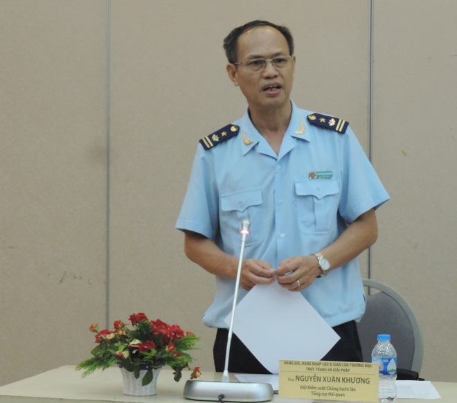 Ông Nguyễn Xuân Khương, Đội kiểm soát chống buôn lậu (Tổng cục Hải quan)