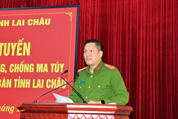 Đại tá, Thạc sĩ Phạm Hải Đăng – Phó Giám đốc Công an tỉnh Lai Châu