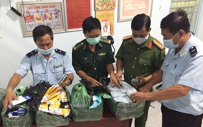 Hải quan Đồng Tháp: Bắt giữ vụ vận chuyển hơn 60.000 viên thuốc tân dược nhập lậu