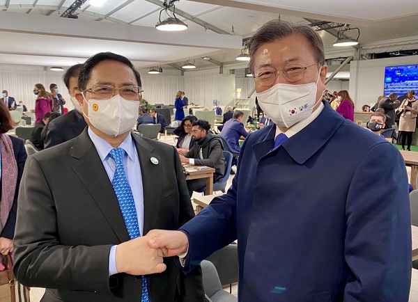 Thủ tướng Chính phủ tiếp xúc lãnh đạo một số nước và tổ chức quốc tế