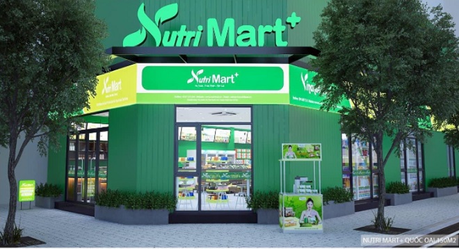 Nutri Mart từng bước mở rộng thị trường với các gói Nutri Mart quy mô lớn từ 100 m2 đến 1000 m2