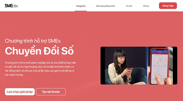 Các nhà mạng gửi tin nhắn tới cộng đồng doanh nghiệp nhỏ và vừa giới thiệu nền tảng hỗ trợ chuyển đổi số