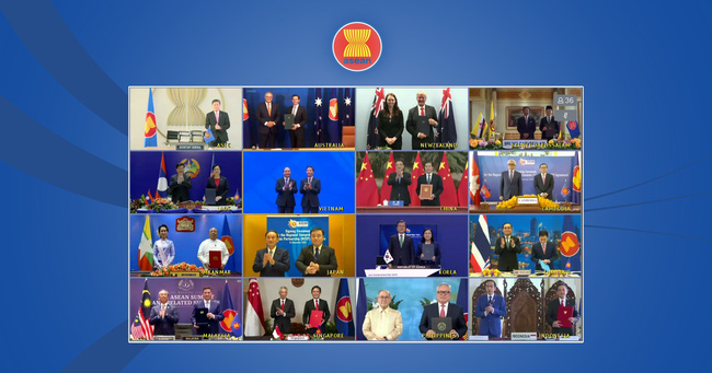 Hiệp định RCEP được 15 quốc gia ký kết vào tháng 11/2020