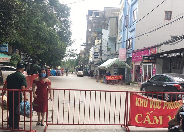 TP Thanh Hoá: Phong tỏa tạm thời 2 cụm dân cư để phòng chống dịch Covid -19
