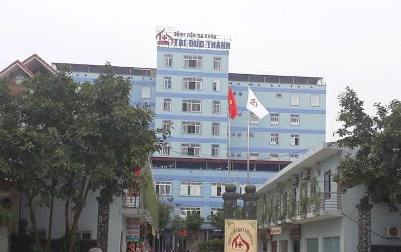 Bệnh viện Đa khoa Trí Đức Thành đã được phong tỏa để phục vụ công tác phòng chống dịch bệnh