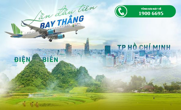 Thời gian di chuyển giữa 2 thành phố ở 2 đầu đất nước được rút ngắn đáng kể bằng các chuyến bay thẳng của Bamboo Airways
