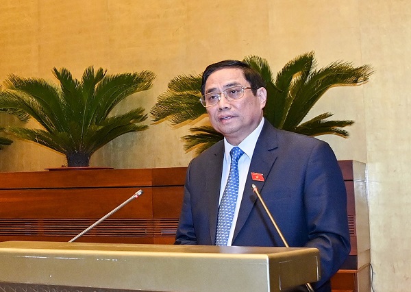Thủ tướng Phạm Minh Chính: Tình hình KTXH tháng 10 chuyển biến tích cực và có nhiều điểm khởi sắc hơn so với tháng trước. Ảnh VGP/Nhật Bắc