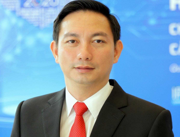 Ông Lê Hùng Sơn - Bí thư Huyện ủy - Chủ tịch UBND huyện Cô Tô