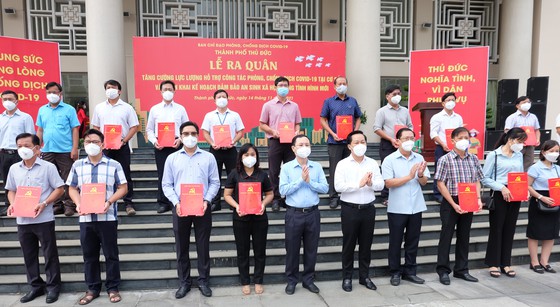 TP. Thủ Đức (TP. HCM): Tăng cường lực lượng hỗ trợ công tác phòng chống dịch Covid-19