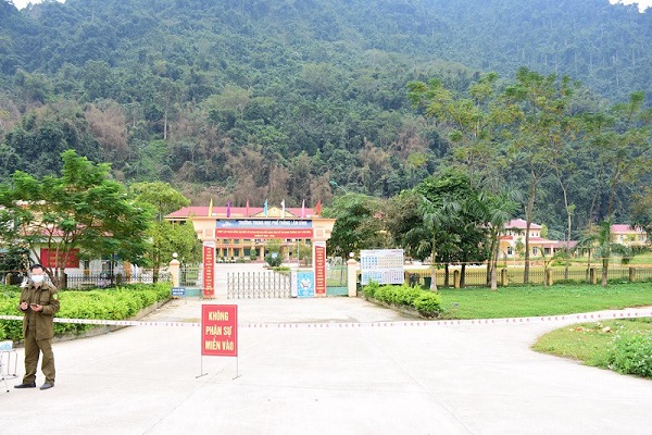 Trường THPT Lâm Bình được sử dụng để thành lập bệnh viện dã chiến điều trị covid-19