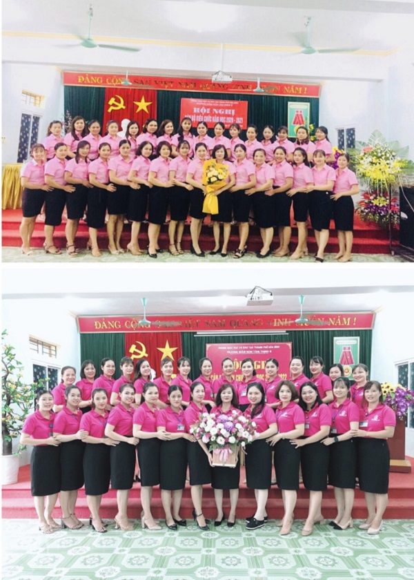 Tập thể CB, GV, NV Trường Mầm non T&acirc;n Thịnh B &ndash; Th&agrave;nh phố H&ograve;a B&igrave;nh