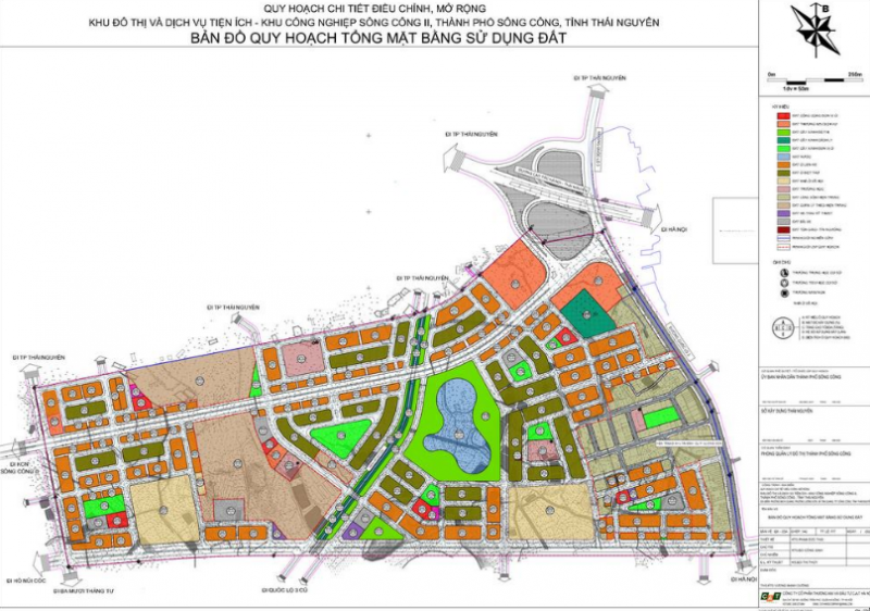 Thái Nguyên: Chấp thuận chủ trương đầu tư khu đô thị 2.200 tỷ ở Sông Công
