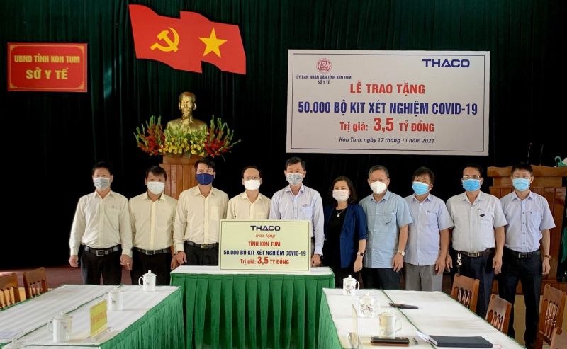 Kon Tum tiếp nhận 50.000 bộ Kit xét nghiệm Covid-19