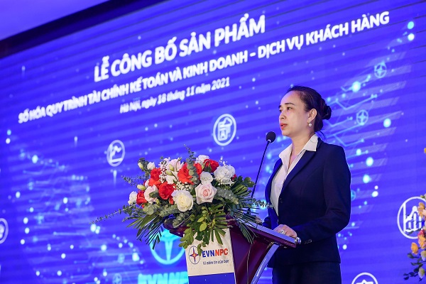 Bà Đỗ Nguyệt Ánh - Chủ tịch Hội đồng thành viên Tổng công ty Điện lực miền Bắc (EVNNPC)