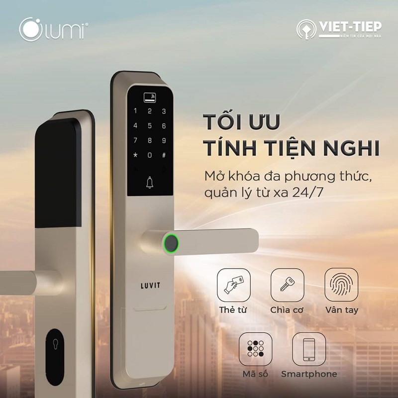 Chính thức ra mắt LUVIT - Khoá thông minh Make in Vietnam