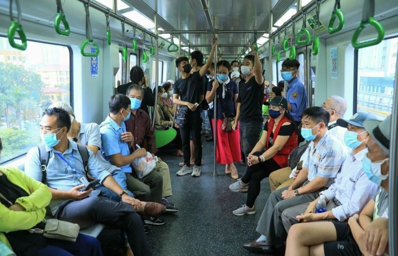 Từ ngày 21/11, tàu điện Cát Linh - Hà Đông bắt đầu thu tiền vé