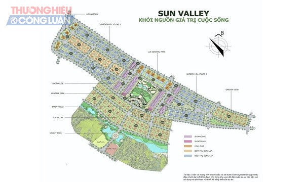 Quy mô “dự án” Khu nghỉ dưỡng Sun Velley