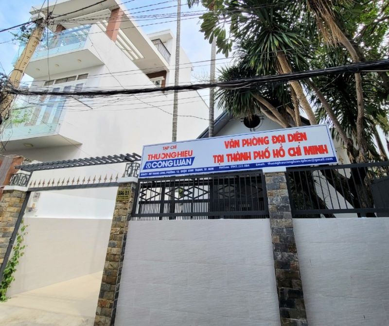 Thông báo chuyển trụ sở Văn phòng đại diện Tạp chí Thương hiệu và Công luận tại TP. HCM