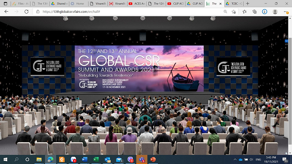 Vinamilk nhận nhiều giải thưởng quốc tế cho hoạt động vì cộng đồng 2021