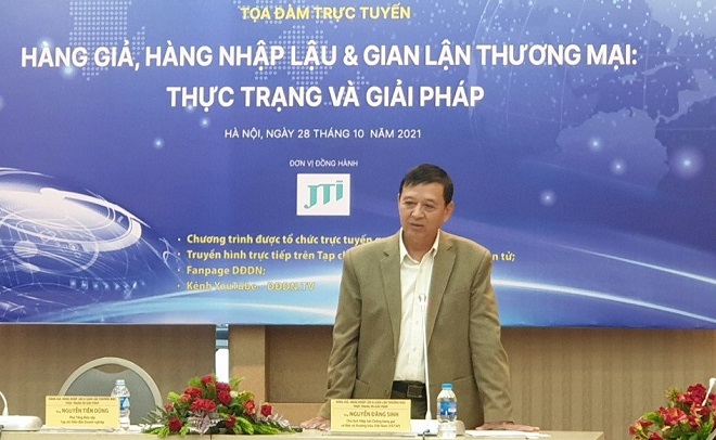 Chủ tịch Hiệp hội Chống hàng giả và Bảo vệ thương hiệu Việt Nam, Nguyễn Đăng Sinh