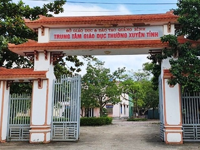 Trung tâm Giáo dục thường xuyên tỉnh Quảng Bình