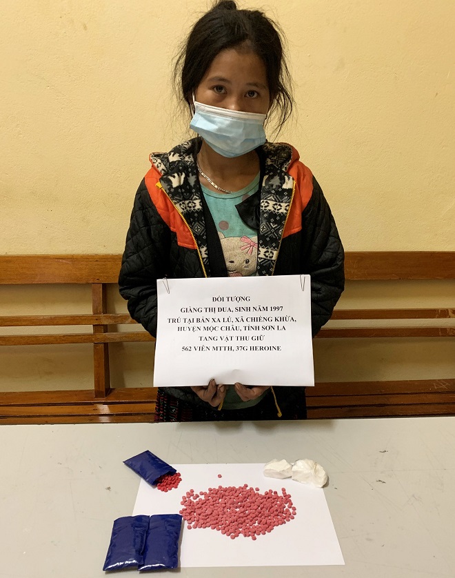 Bộ đội Biên phòng Sơn La bắt giữ đối tượng vận chuyển trái phép ma túy qua biên giới