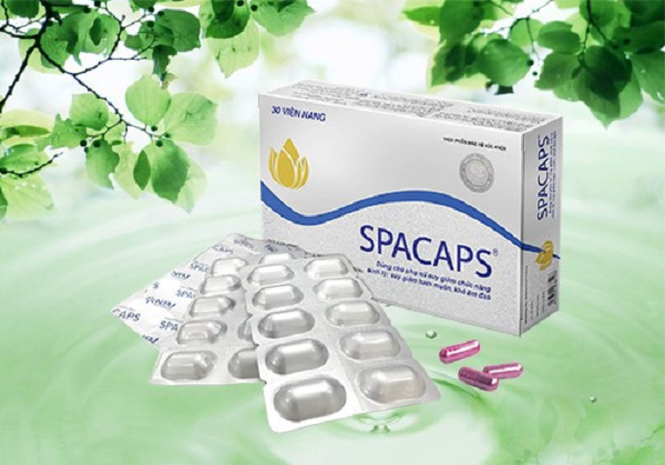 Spacaps giúp cải thiện khô hạn ở chị em