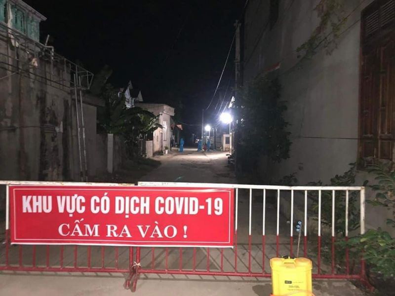 Thanh Hóa: Phong tỏa tạm thời toàn xã Dân Lý để phòng chống dịch Covid-19