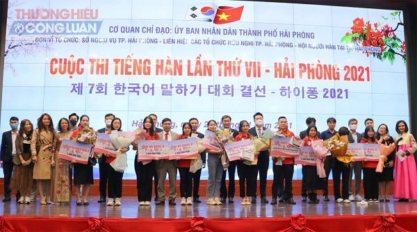 Chung kết Cuộc thi tiếng Hàn lần thứ VII - Hải Phòng 2021: Hợp tác Việt Nam - Hàn Quốc, chung tay vượt qua đại dịch COVID-19