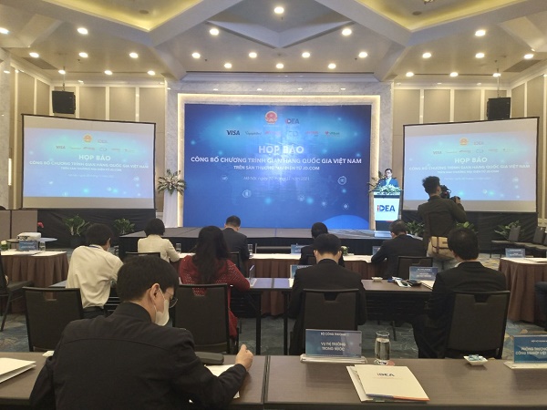 Công bố “Gian hàng Quốc gia Việt Nam" trên sàn thương mại điện tử JD.com