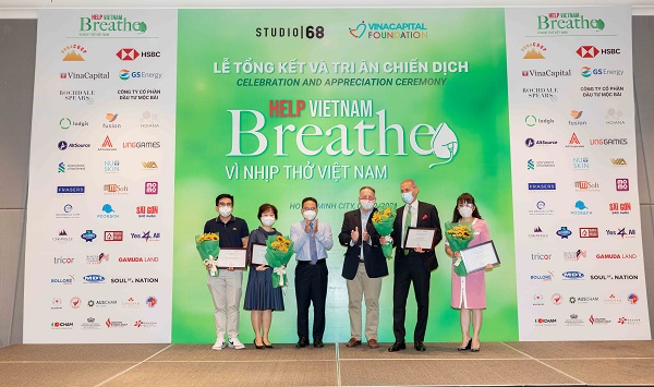 VCF tổng kết và tri ân chiến dịch “Help Vietnam Breathe - Vì Nhịp thở Việt Nam”