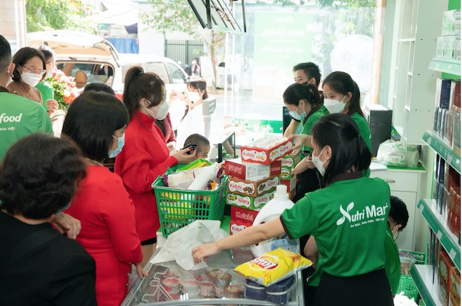 Nutri Mart trở thành thương hiệu quen thuộc của thị trường bán lẻ Việt Nam