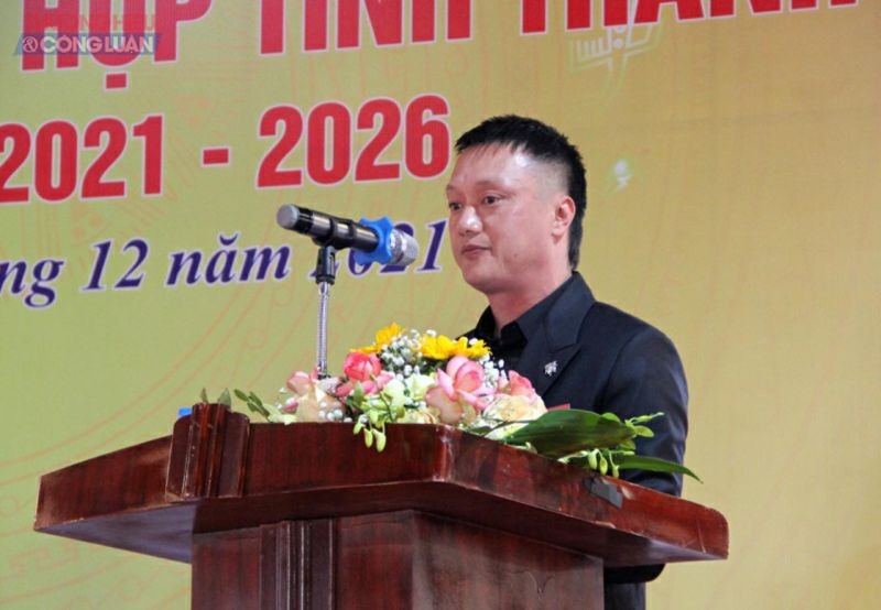 Ông Nguyễn Văn Vy được bầu làm Chủ tịch Liên đoàn Võ thuật tổng hợp tỉnh Thanh Hóa khóa I, nhiệm kỳ 2021-2026