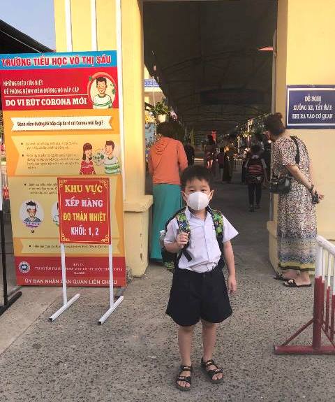 Đà Nẵng: Học sinh tiểu học đến trường, phụ huynh trăn trở, lo lắng… với học sinh lớp 1