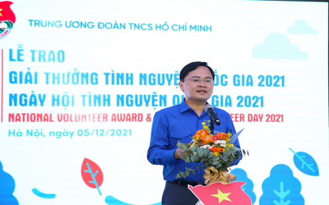 . Bí thư thứ nhất Trung ương Đoàn Nguyễn Anh Tuấn khẳng định sự tử tế và trái tim nhân ái của mỗi người dân Việt Nam hôm nay sẽ góp phần xây dựng đất nước ngày càng giàu mạnh.