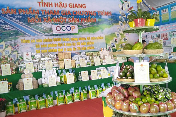 Hậu Giang có 38 sản phẩm đủ tiêu chuẩn xếp hạng OCOP