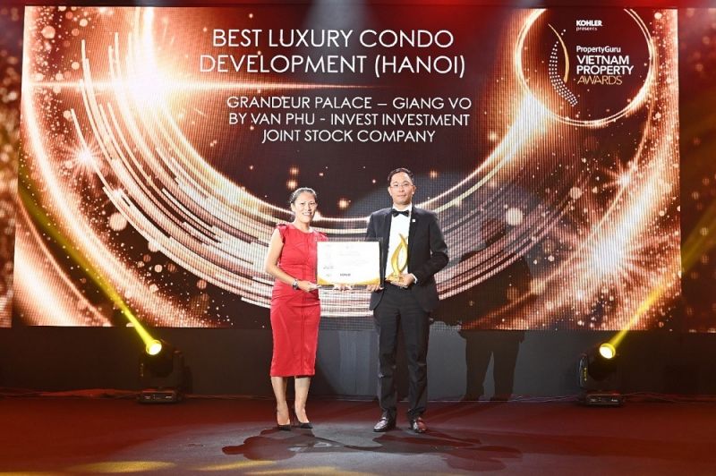 Grandeur Palace – Giảng Võ nhận giải “Dự án căn hộ hạng sang tốt nhất Hà Nội