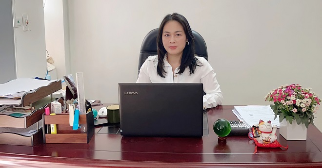 Giám đốc Công ty CP Đầu tư và phát triển y tế Havit, Dương Thị Hương