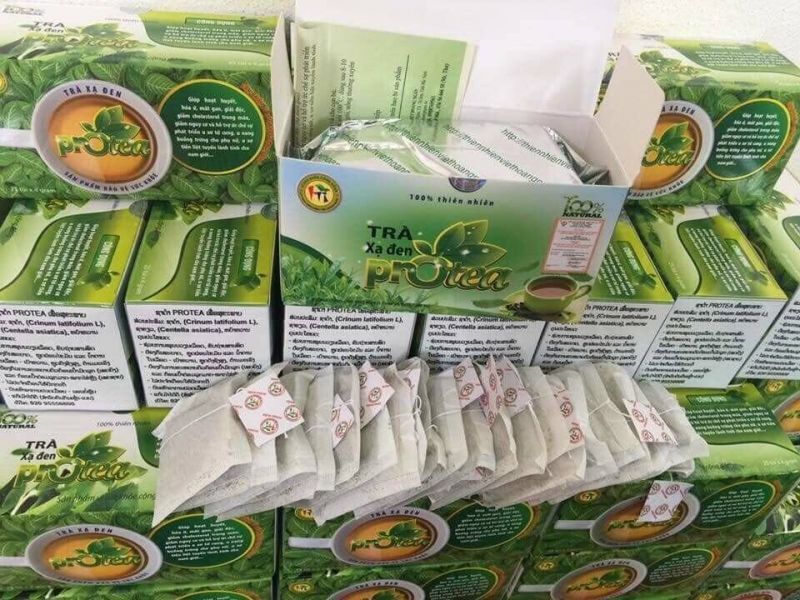 Sản phẩm Trà xạ đen Protea bị cảnh báo vi phạm luật quảng cáo