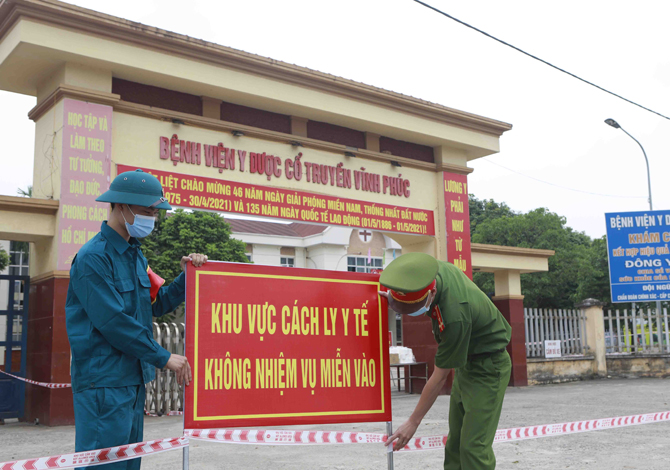 Hôm nay, Vĩnh Phúc phát hiện 49 ca mắc Covid-19