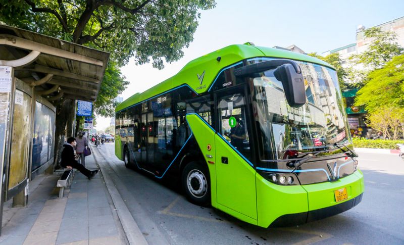Hà Nội mở thêm tuyến xe bus điện thứ 2 (Nguồn internet)