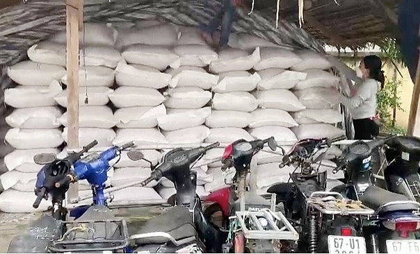 Cơ quan chức năng An Giang tạm giữ 17 tấn nhân lạc không rõ nguồn gốc xuất xứ