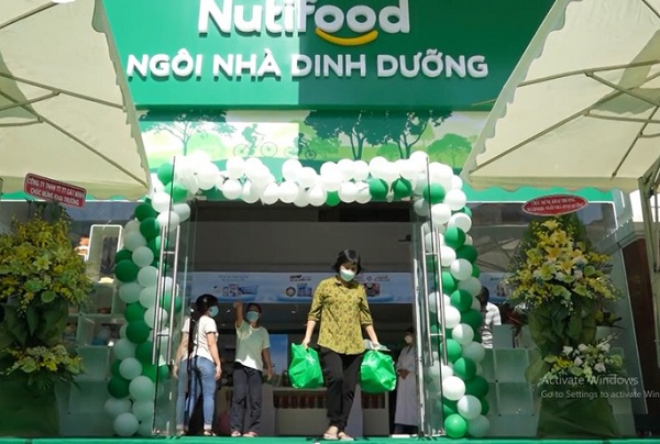 Chuỗi Ngôi nhà Dinh dưỡng Nutifood được xây dựng để chăm sóc sức khỏe, phổ cập kiến thức dinh dưỡng cho người tiêu dùng
