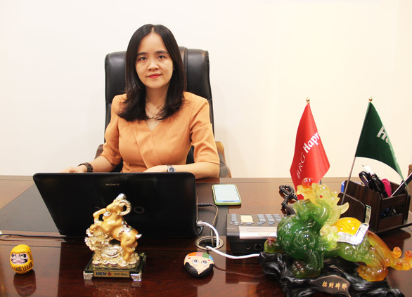Bà Đỗ Tuệ Tâm, phó tổng giám đốc Tổng công ty Thương mại Hà Nội – Hapro